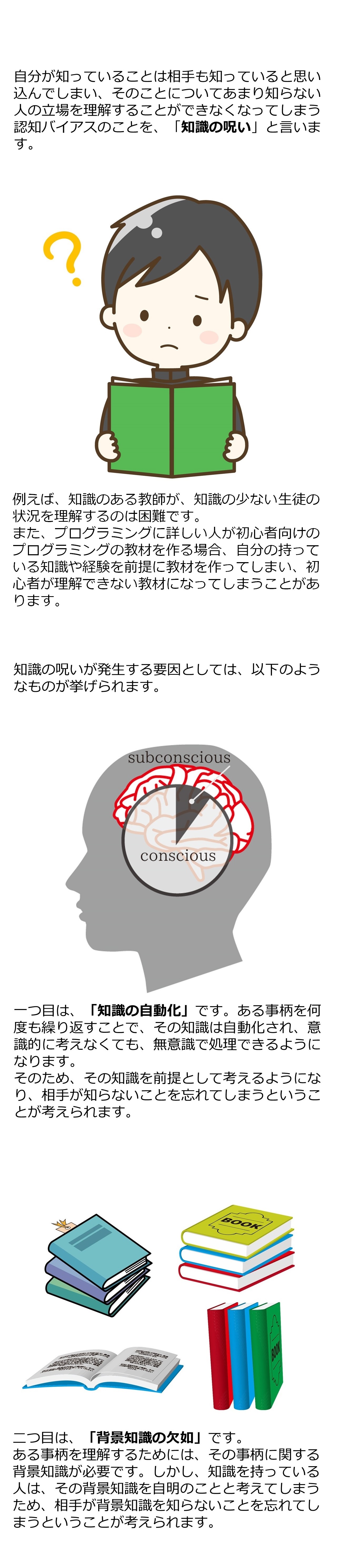 知識の呪いとは